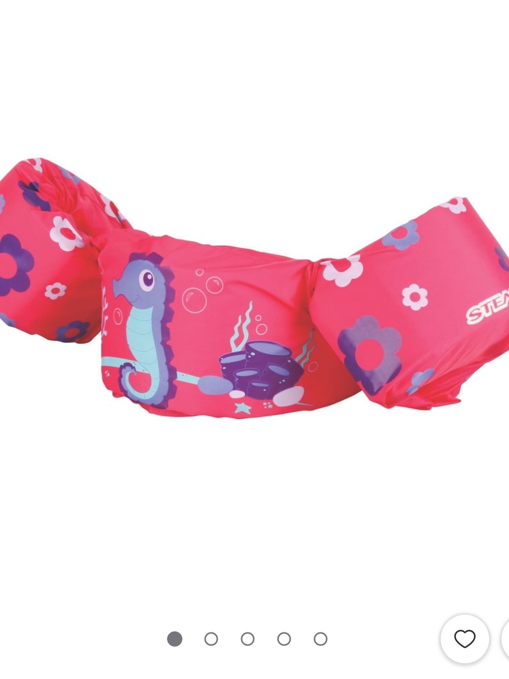 Stearns Pink Seahorse Puddle Jumper